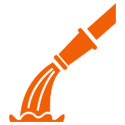 Icone de boyau d'arrosage